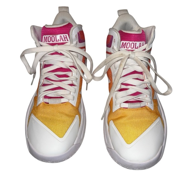 Moolah Triple Double Straight to the Baja Women's Basketball Sneakers Sz 8.5 - Picture 2 of 10
